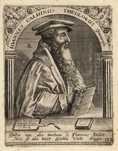 Jean Calvin af Theodore de Bry