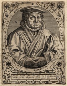 Johann Draconites af Theodore de Bry