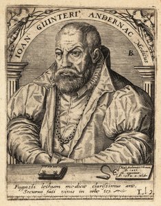 Johann Winter von Andernach, tysk læge af Theodore de Bry