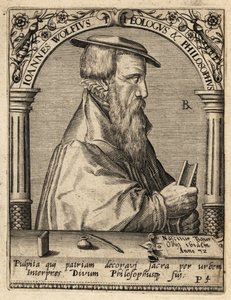 John Wolf, ca. 1521–1572, schweizisk reformert teolog. af Theodore de Bry