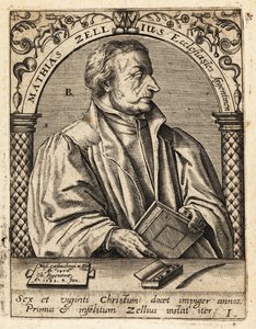 Matthäus Zell af Theodore de Bry