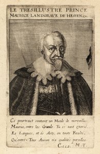 Maurice af Hessen-Kassel af Theodore de Bry