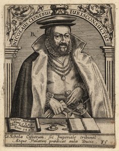 Nikolaus Cisnerus af Theodore de Bry