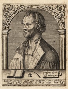 Philip Melanchthon af Theodore de Bry