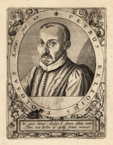 Pierre de Belloy, fransk jurist og dommer. af Theodore de Bry