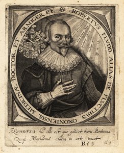 Robert Fludd, engelsk paracelsisk læge. af Theodore de Bry