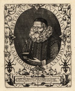 William Camden, engelsk antikvar. af Theodore de Bry