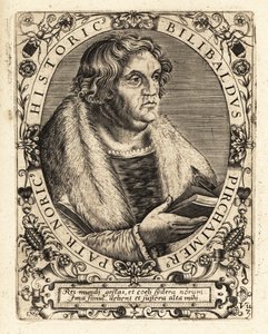 Willibald Pirckheimer, tysk advokat. af Theodore de Bry