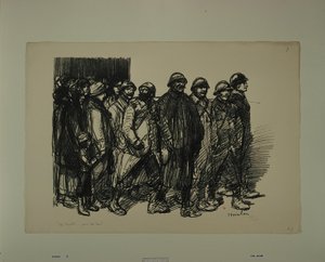 [På gensyn ... for alvor] af Théophile Alexandre Steinlen