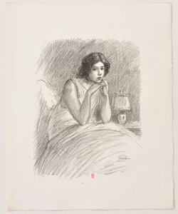[Morgenhilsen til hende (Værkstedsange)] af Théophile Alexandre Steinlen