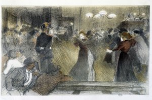 Bold - tegning af Steinlen af Théophile Alexandre Steinlen
