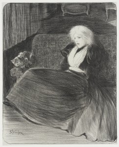 Skrøbelig sang af Théophile Alexandre Steinlen