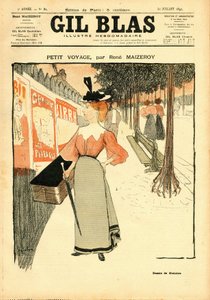 Cover af "" Gil Blas"" af Théophile Alexandre Steinlen