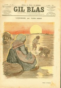 Cover af "" Gil Blas"" af Théophile Alexandre Steinlen