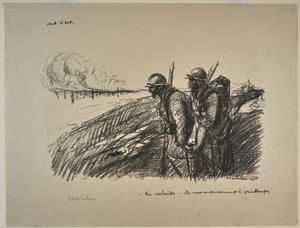 Østenvind af Théophile Alexandre Steinlen