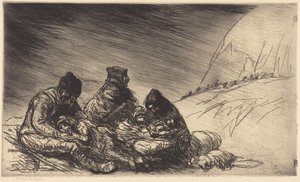 Exodus af Théophile Alexandre Steinlen