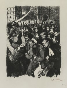 Fårene fra Boisdeffre af Théophile Alexandre Steinlen