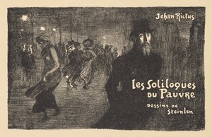 Paris om natten af Théophile Alexandre Steinlen