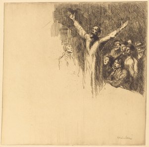 Profet af Théophile Alexandre Steinlen