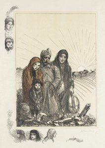 Tilbage til forhallen af Théophile Alexandre Steinlen