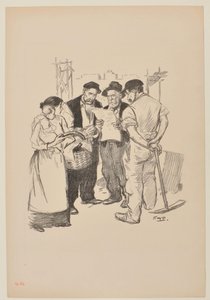 [Tilbage] af Théophile Alexandre Steinlen