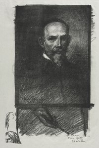 Selvportræt af Théophile Alexandre Steinlen