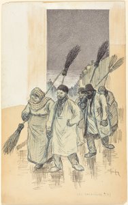 Fejemaskiner af Théophile Alexandre Steinlen