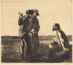 Tre ledsagere af Théophile Alexandre Steinlen