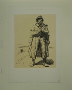 En gammel rotte (tryk b) af Théophile Alexandre Steinlen