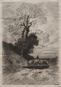 Flokkens tilbagevenden, c. 1870.