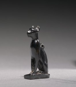 Amulet af Bastet, ca. 1069-715 f.Kr. (hæmatit) af Third Intermediate Period Egyptian