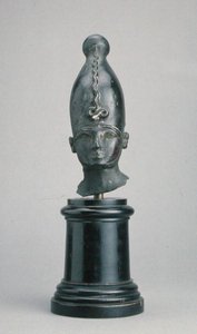 Hoved af guden Osiris (bronze) af Third Intermediate Period Egyptian