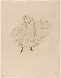 Loïe Fuller af Théo van Rysselberghe