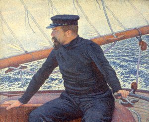 Paul Signac på sin båd