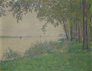 Sejlbådene, 1892 af Théo van Rysselberghe