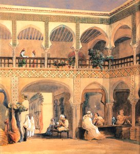 Bazaar i Orleans, 1840