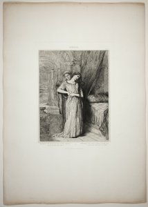 If I Do Die Before Thee, plade otte fra Othello af Théodore Chassériau