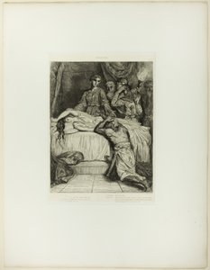 Åh! Åh! Åh!, tallerken fjorten fra Othello af Théodore Chassériau