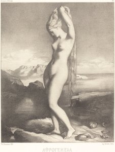 Venus Anadyomene af Théodore Chassériau