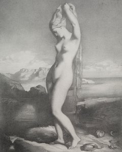 Venus Anadyomena af Théodore Chassériau