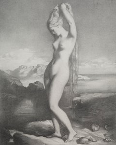 Venus Anadyomene, 1839. af Théodore Chassériau