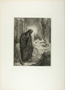 Yet She Must Die, tallerken elleve fra Othello af Théodore Chassériau