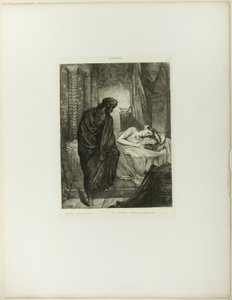 Yet She Must Die, tallerken elleve fra Othello af Théodore Chassériau