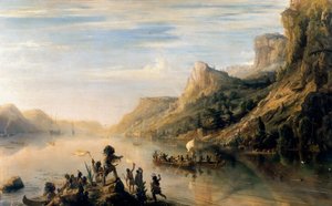 Jacques Cartier opdagede Saint Lawrence-floden i 1535