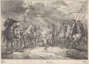 Battlefield Scene Cavalry Combat (serietitel)