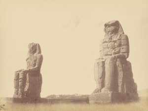 Kolossen af Memnon af Théodule Devéria