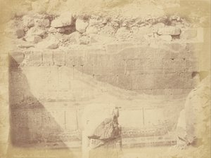 Medînet-el-Bahari (Theben) af Théodule Devéria
