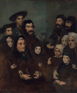 Bretonske fiskere og deres familier, muligvis ca. 1880-85.
