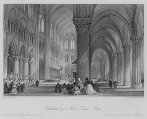 Notre Dame-katedralen, Paris (gravering)