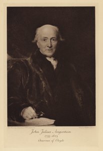 John Julius Angerstein, formand for Lloyd